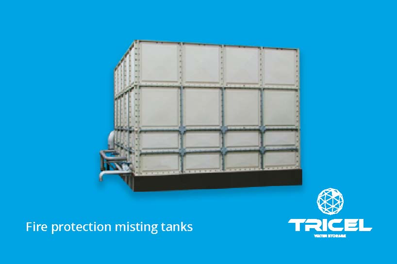Tricel Fire Protection Misting Tanks